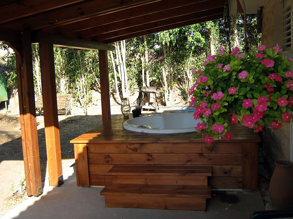 גקוזי ספא בחצר